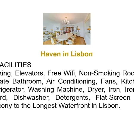 Haven In - Exquisite 15th And Floor With Elevators, Parking And An Incredible View From The 7 Meters Balcony To The Longest Waterfront In * 리스본